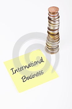 International Business Coins Global Trade Investment Concept Note
