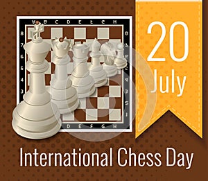 The International chess day is celebrated annually on July 20,