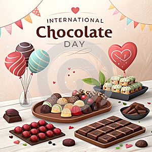 international chocolate day.