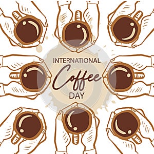 International coffee day. October 01.