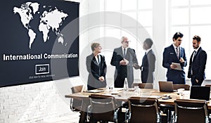 International Communication Global Communicate Concept