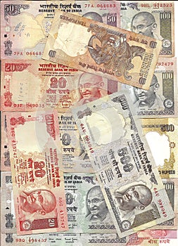 International currency -Indian rupee notes