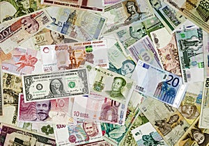 International currency photo