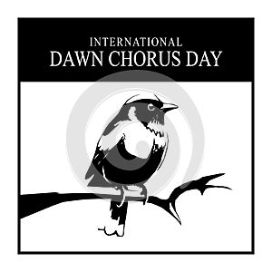 International Dawn Chorus Day background