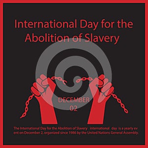 International Day for the Abolition of Slavery photo
