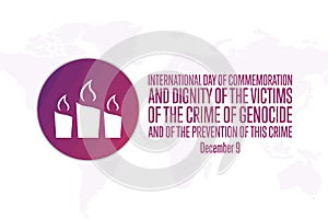 International Day of Commemoration and Dignity of the Victims of the Crime of Genocide and of the Prevention of this