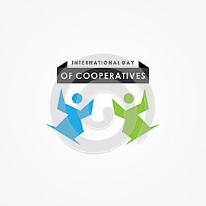 International Day Of Cooperative Vector Design Illustration