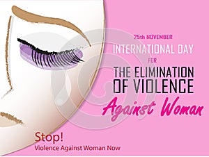 International day for the elimination of violence against women