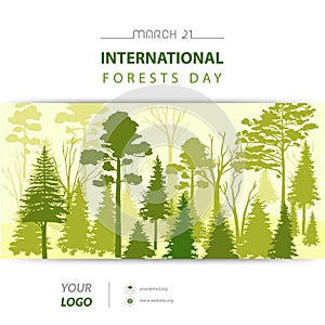 International Day of Forests illustration