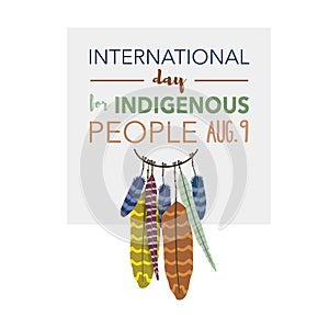 International day for indigenous people, August 9th