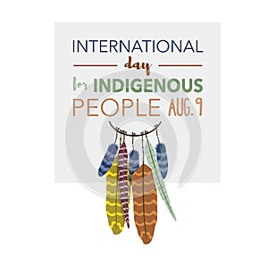International day for indigenous people, August 9th photo