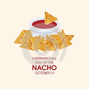 International Day of the Nacho vector