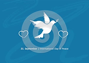 International day of peace dove 21 september