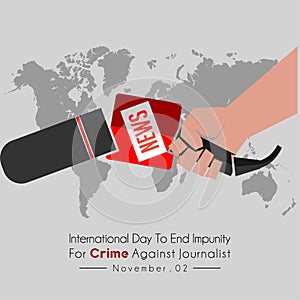 International Day to End Impunity for Crime Against Journalist