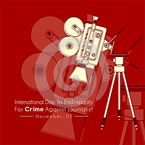 International Day to End Impunity for Crime Against Journalist