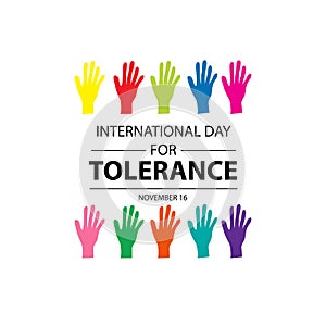 International Day for Tolerance.