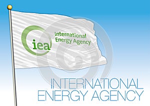 International Energy Agency, IEA organization flag