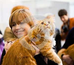 International exhibition of cats