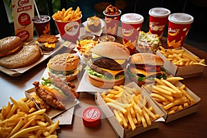 international fast-food chain, with its menu of global dishes to choose from