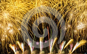 Beautiful fireworks photo