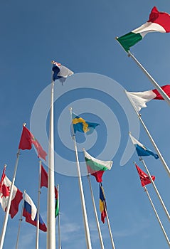 International flags