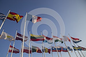 International flags