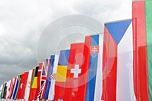 International flags