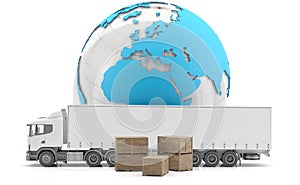 International freight. truckl.