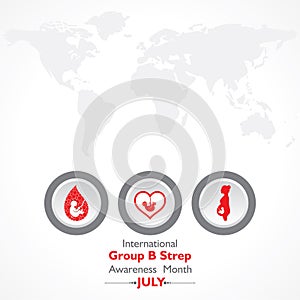 International Group B Strep Throat Awareness Month observed in JULY