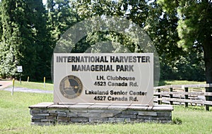 International Harvester Managerial Park, Lakeland, TN