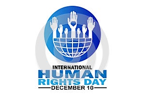 International Human Rights Day vector illustration