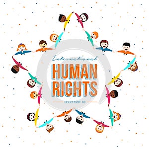 International Human Rights month of friend group