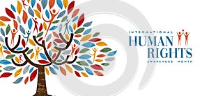 International Human Rights month of people tree