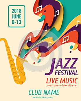 International Jazz Day vector background