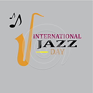 International Jazz Day Vector Illustration. - Vector