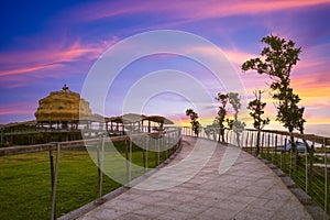 International landmark of Seaside Park in Taitung, Taiwan