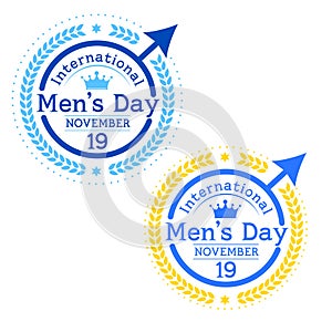 International men\'s day. A powerful symbol capturing the spirit of men around the world.