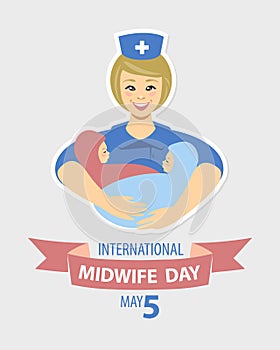 International midwife day. May 5