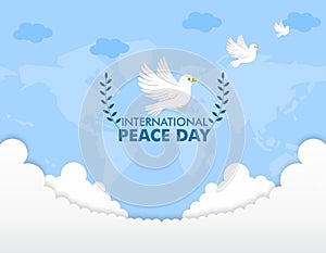 International Peace Day, Peace Day cdr (coreldraw) Stylish Peace Day