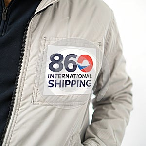 International Shipping isolated on white background photo