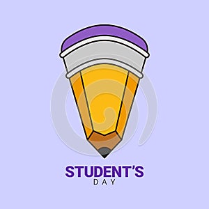 International Students Day. World Students Day creative Vector design Illustration Student Education Day Icon study