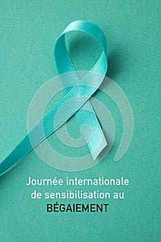 International stuttering awareness day in french photo