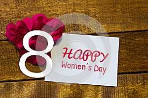 International women day. Greeting card