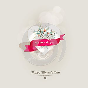 International Women's Day with heart