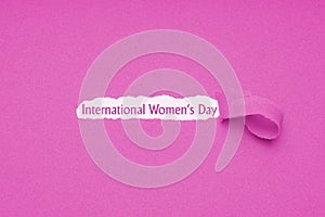 International womens day is celebrated on March 8