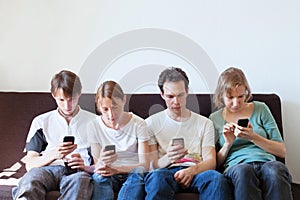 Internet addiction photo