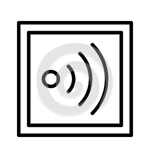 Internet availability Isolated Vector Icon which can easily modify or edit