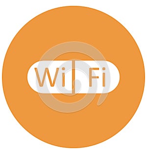 Internet availability Isolated Vector Icon which can easily modify or edit