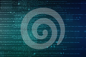 Internet binary data code computing or transmission process,Internet data transmission,