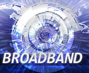 Internet broadband data technology